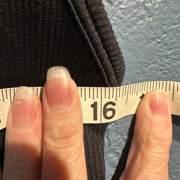 Athleta Size XL D-DD Aurora Triangle Bra Black - Picture 6 of 7